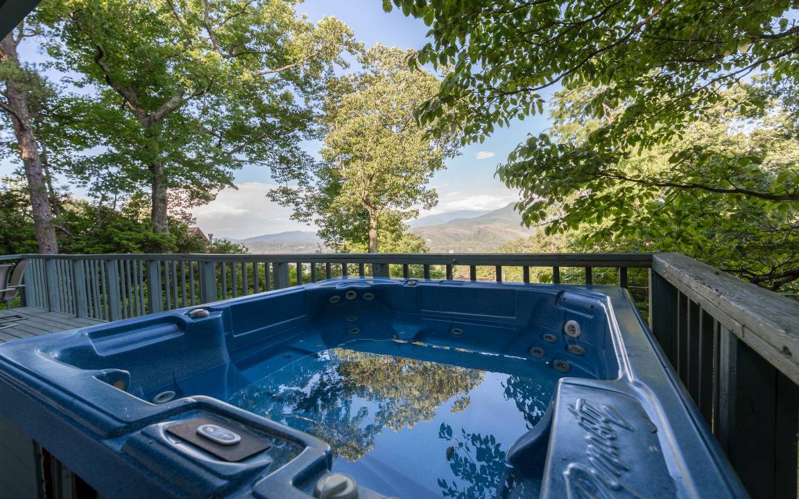 Chalet Village House | A Bears View: Breathtaking Views, Hot Tub, Game Room, and HOA Swimming Pools!