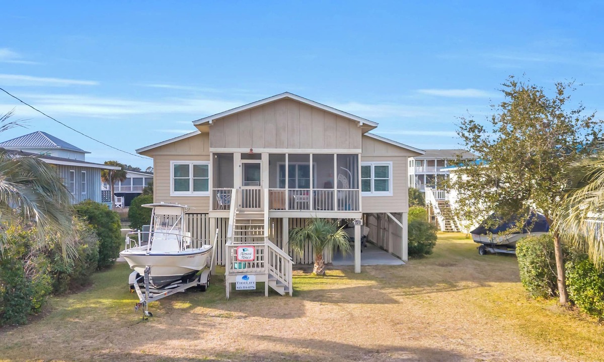 Litchfield by the Sea House | Almost Abaco Creekfront home on canal of South Litchfield