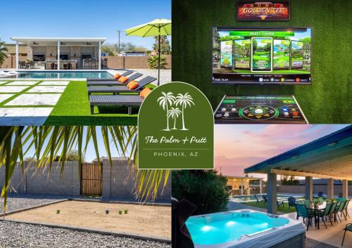 Paradise Valley Village House | Backyard Oasis Heated Pool Game Room Gazebo