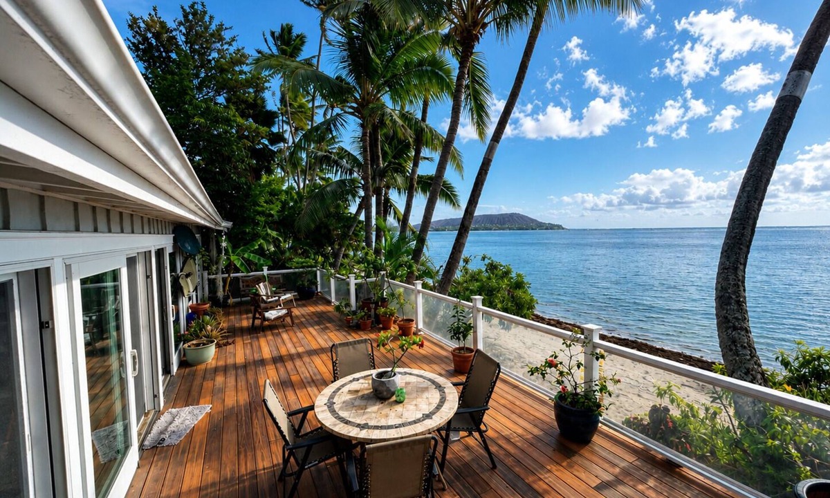 Hawaii Loa Ridge House | Beachfront South Shore Retreat with Stunning Ocean View Deck, Surf Near Waikiki
