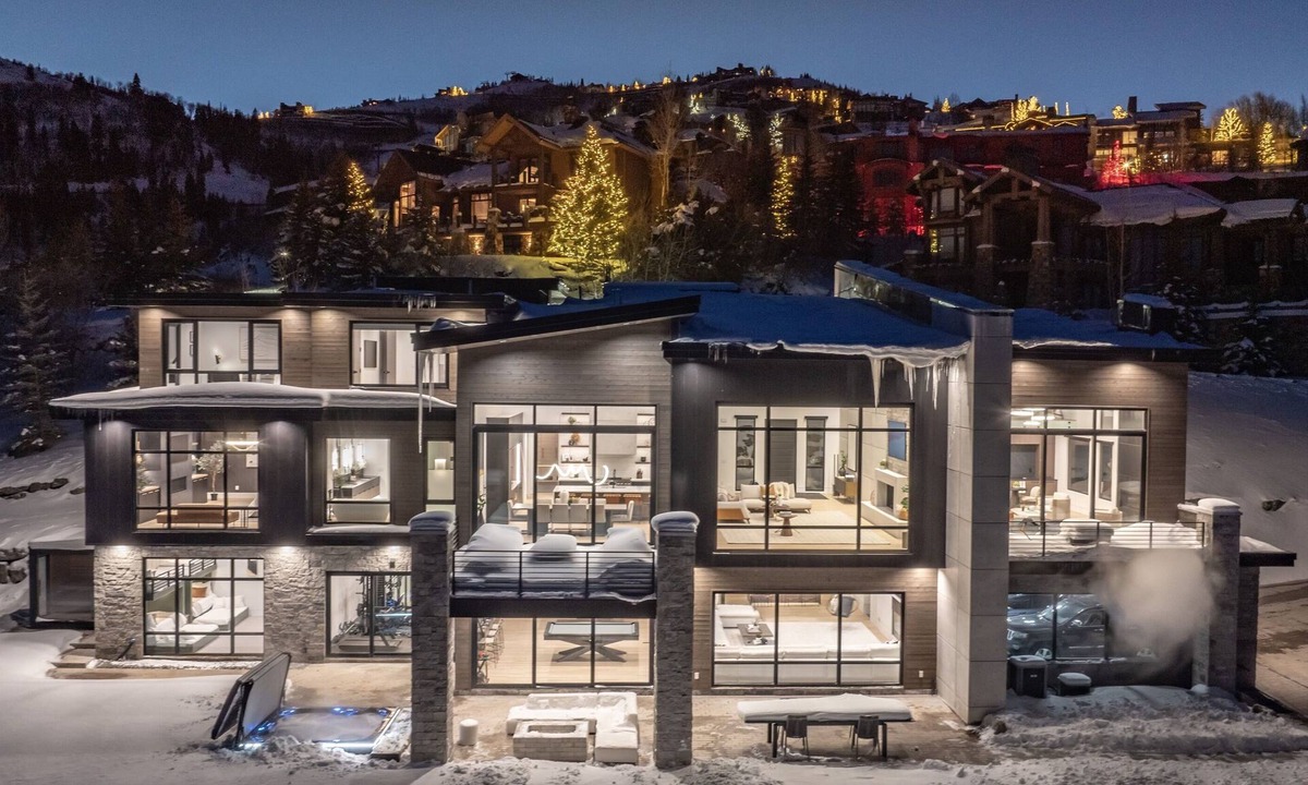 Deer Valley House | Deer Valley Modern Slopeside Sanctuary