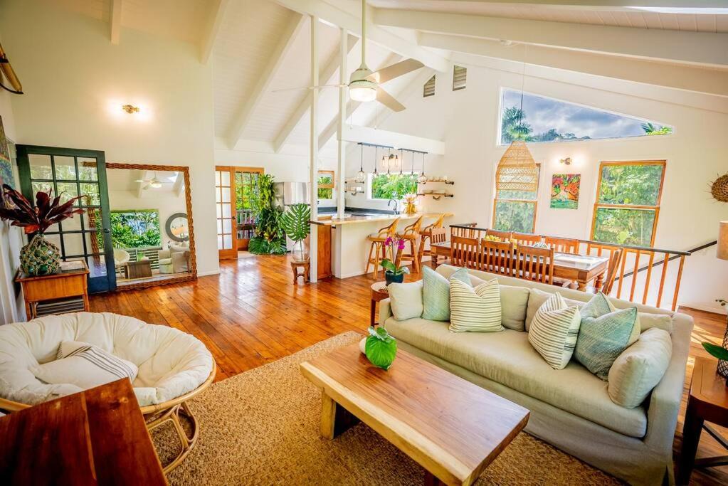 Hanalei House | Hanalei Getaway~Walk to Hanalei Bay/town, sleeps12