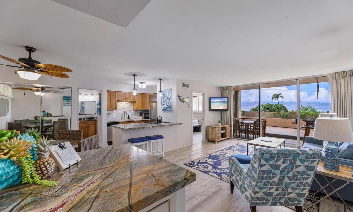 Kahana Condo | Maui Tropical Sunset - High Demand First Floor Condo with All The Extras!