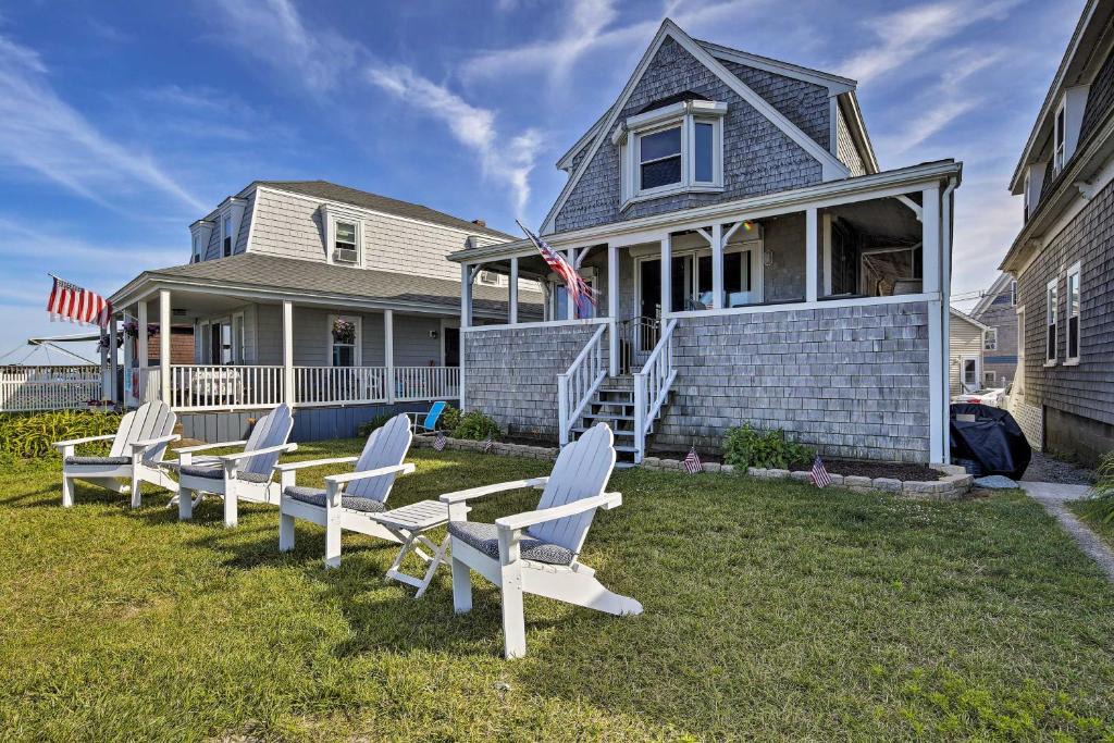 Brant Rock House | Oceanfront Cape Cod Home w/Porch, Yard + Grill!