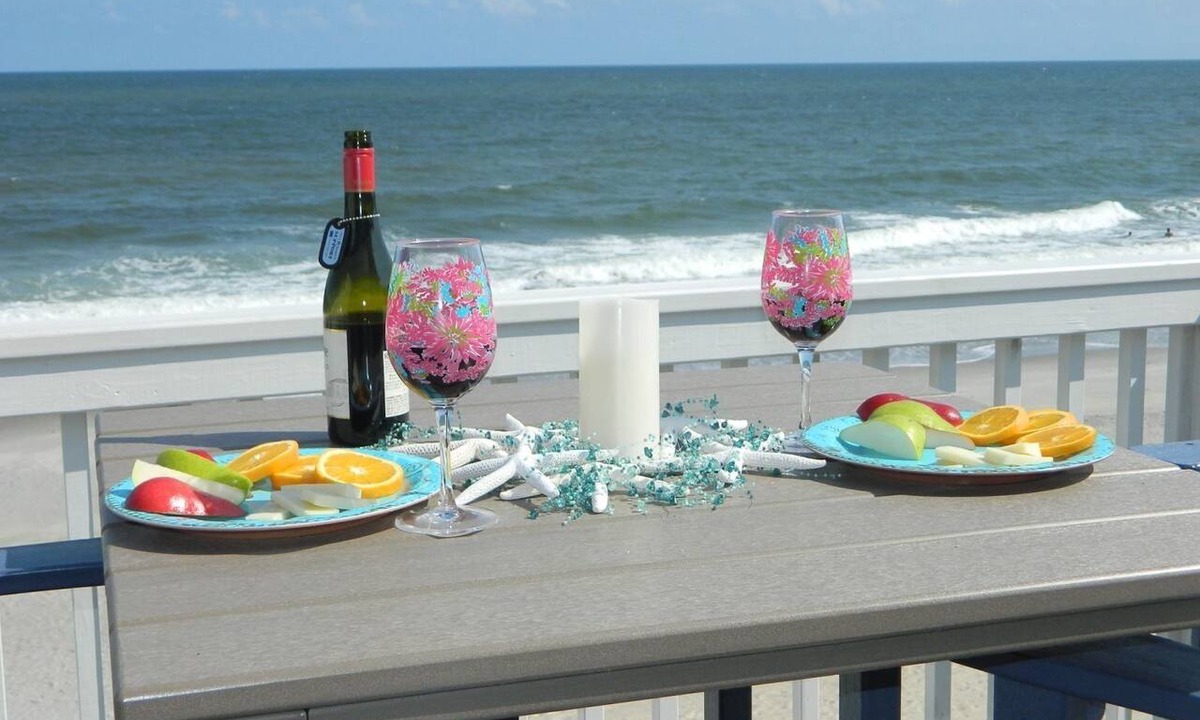 Kure Beach Condo | OD 1306 Oceanfront top floor condo. Indoor and outdoor pools