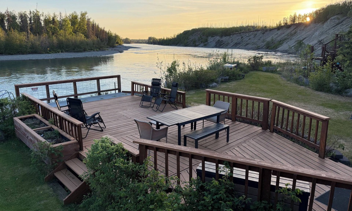 Sterling House | Pristine riverfront 2-bedroom house with private dock, huge deck, and gazebo!