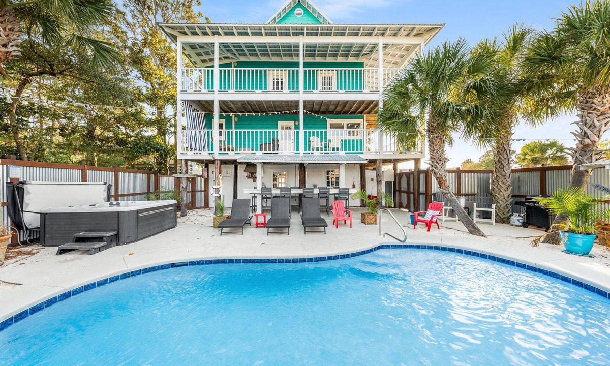 Bel Air House | Private pool & hot tub steps from the beach