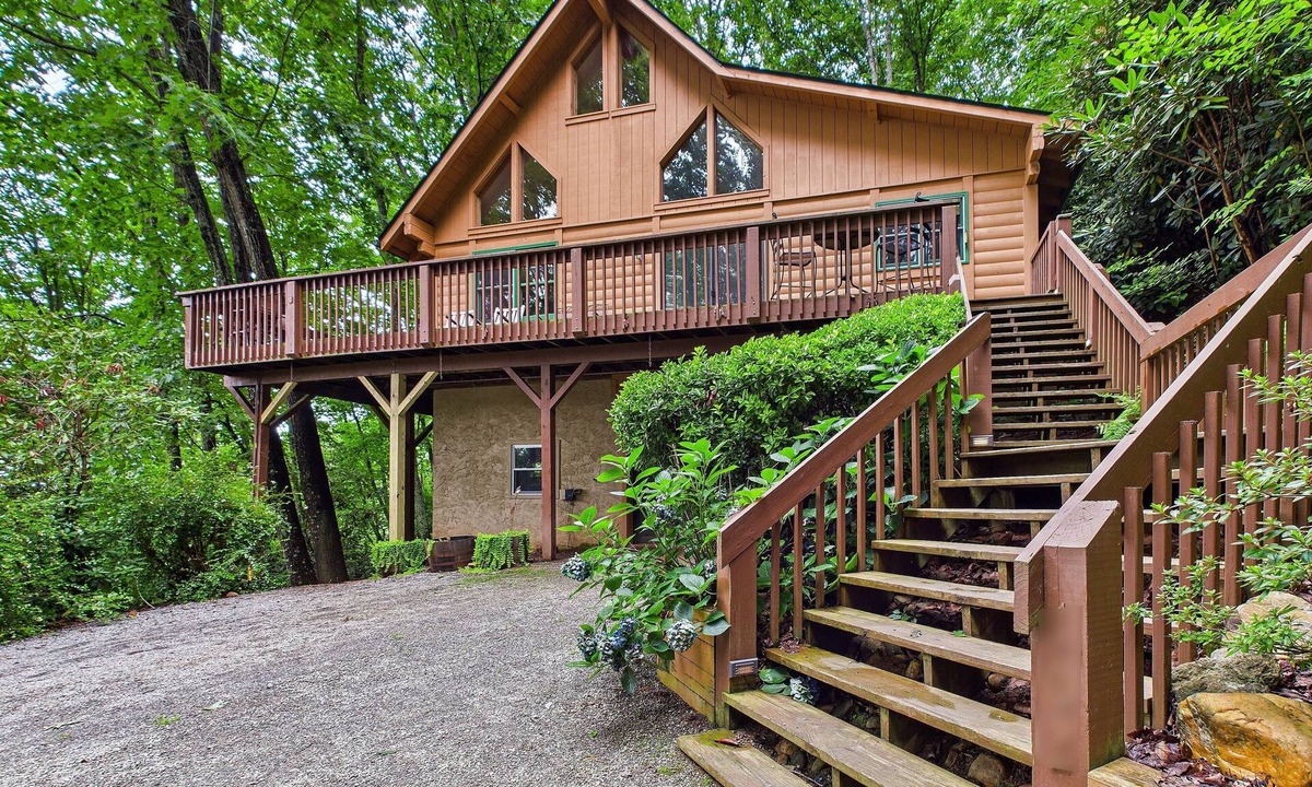 Leicester Cabin | Top of the Line Asheville Mountain Cabin