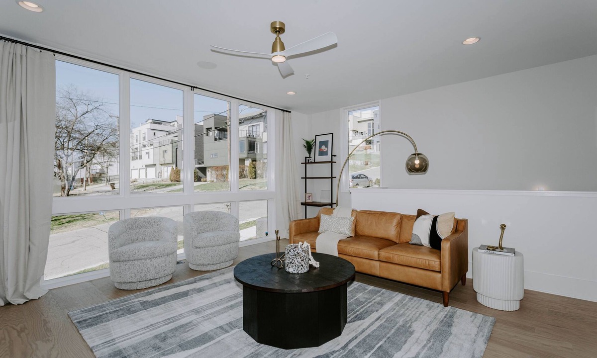 Nashville House | Two Spacious Townhomes with Skyline Hot tubs and Free Private Garage Parking