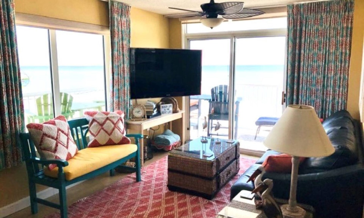 Arcadian Shores Condo | Welcome to Mimi's Place! Stunning, direct ocean front condo 3 Bedroom/2 Bath