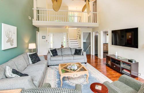Garner Cove House | 2-Story Deck: Waterfront Lake Lure Home!