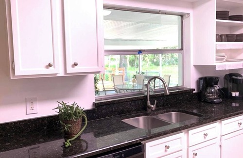Florida Central Atlantic Coast House | 5bd Country Charm w/1Acre, Deck, Private space near Parks