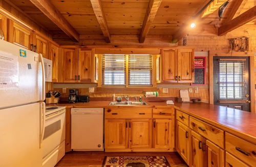 Seven Devils Cabin | Altitude Adjustment - Seven Devils cabin with Hot Tub, Pet Friendly, Fireplace