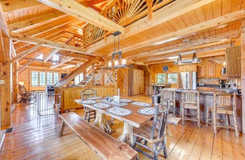 Athol House | Athol Cabin w/Deck & Fire Pit, 10 Mi to Lake