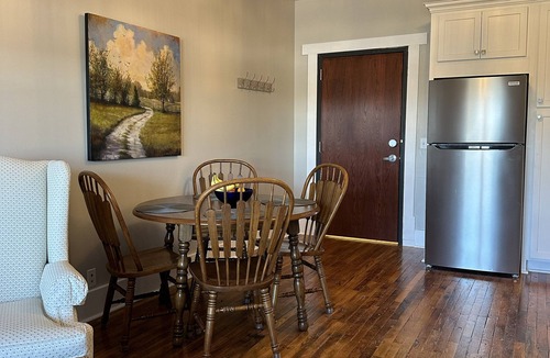 Hickman Apartment | Centerville's Charming Town Square, Cozy Apartment in unique Historic Building