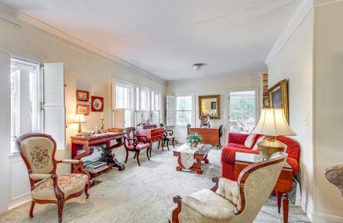Saint Andrews House | Central & Ornate Sewanee Home w/Screened-In Porch