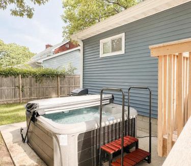 Michigan City House | Coastal Comfort Sauna, HotTub & Games near Dunes