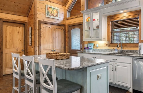 Broken Bow Cabin | Creekside Tango - Seasonal Creek! Pool Table! Pet Friendly! Free Firewood!