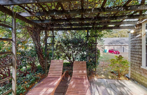Barnstable House | Dog-friendly historic home with yard, games, grill, children's items, W/D, & AC