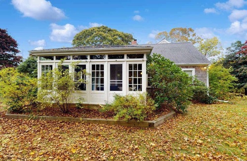Barnstable House | Dog-friendly historic home with yard, games, grill, children's items, W/D, & AC
