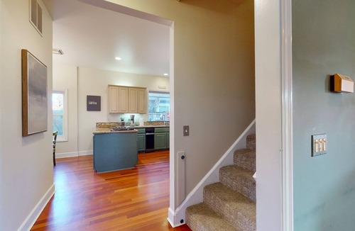 North Admiral House | Elegant dog-friendly home near Seattle Aquarium with game room, fireplace & W/D