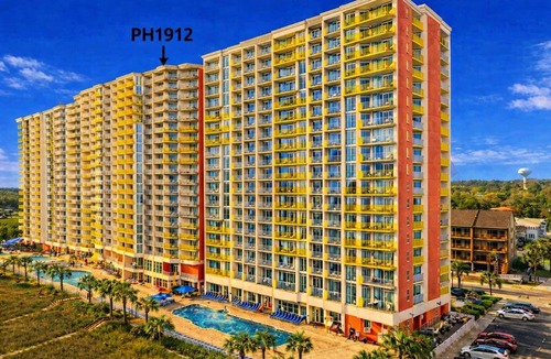 Crescent Beach Condo | Experience unparalleled luxury staying in the Oceanfront Penthouse at Baywatch!
