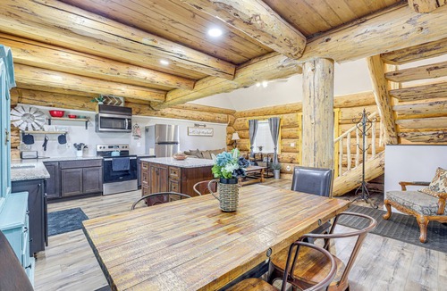 Gusher Cabin | Explore Uintah Basin: 'Rustic Cliff Ranch A' Cabin