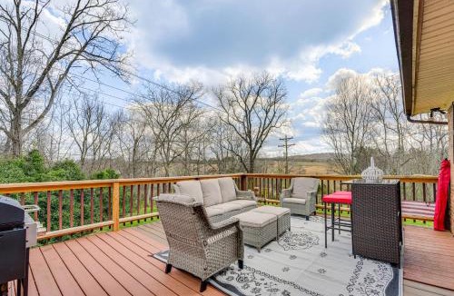 Mohawk House | Furnished Deck & Fire Pit: Greeneville Home!