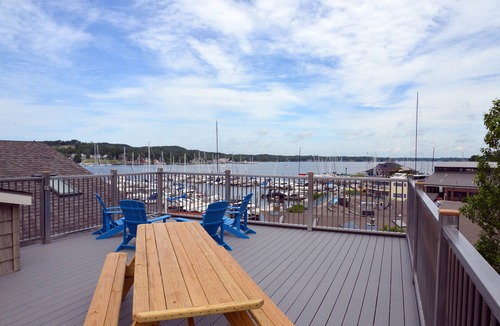 Macatawa Condo | Harbor View Lofts #2 Is Overlooking Lake Macatawa And Eldean Shipyard
