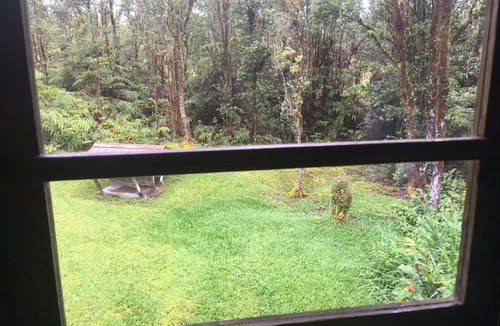 Eden Roc Cabin | Hawaiian Tree House Cabin - A/C and 15 Minutes to Volcano National Park