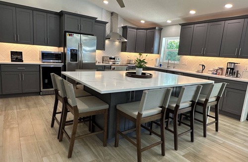 Jupiter House | Jupiter Heated Pool/Spa Luxury Home with Private Oasis