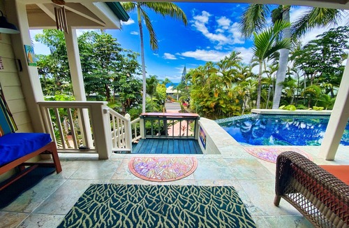 Kahaluu Bay Villa | Kona Family Sanctuary Magic Sands Beach Villa! Book Now For 2025!