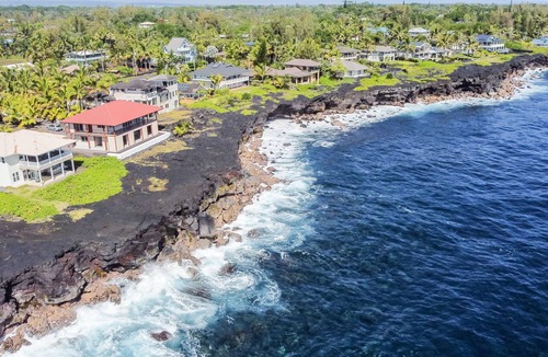 Keaau Villa | Luxurious Blue Horizon Villa near Hilo, entire villa