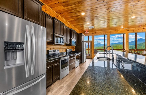 Chalet Village North Cabin | Mansion In The Sky 11 Bedroom Cabin by RedAwning
