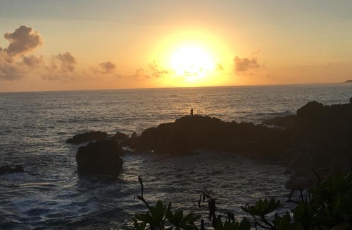 Kapoho Apartment | Mediteranean style Ohana Rental/Loft & Sundeck panoramic OCEAN VIEW