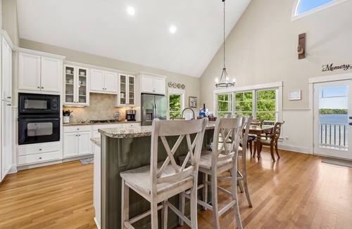 Sherrills Ford House | Memory Maker - Beautiful Waterfront Home - Pool/Spa/Kayaks/Fire Pit
