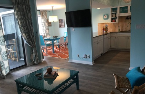 Surfside Beach Condo | Modern, Completely Renovated 2 bdrm 2 bath Ocean View