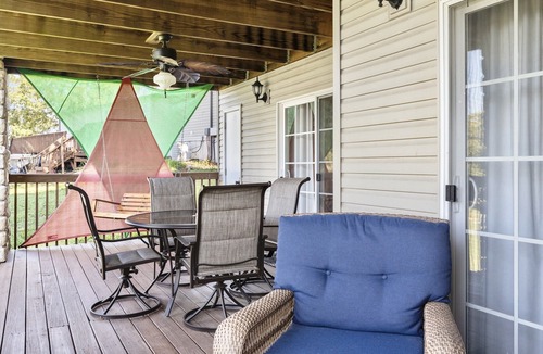 Indian Point Condo | Next To SDC & Table Rock Lake. 20ft Patio. King Master 2BR 2BA.Full Size Kitchen