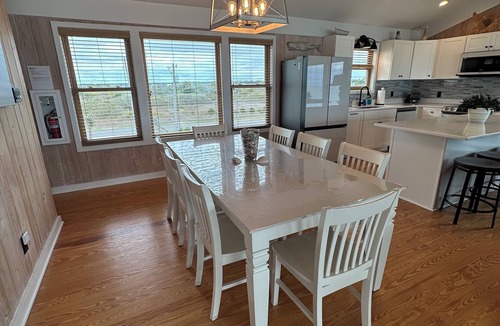 North Topsail Beach House | Ocean Front Home, 2 covered decks, hot tub, elevator, game-room.