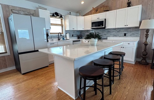 North Topsail Beach House | Ocean Front Home, 2 covered decks, hot tub, elevator, game-room.