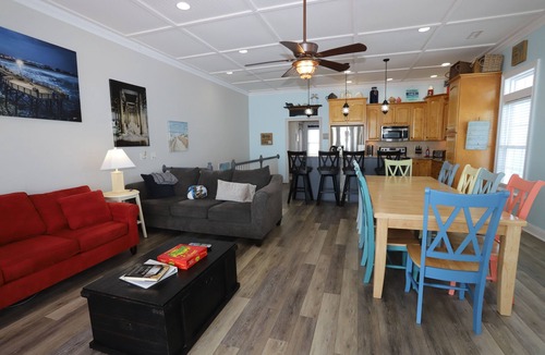 Surf City House | Oceanfront, Elevator, Early Check-In, Heated Pool, Step onto the Sand