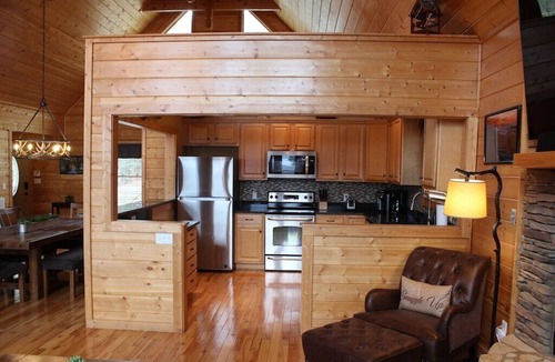 Smoky Mountains Cabin | Private Indoor Pool! Sauna-Hot Tub-Amazing Views!