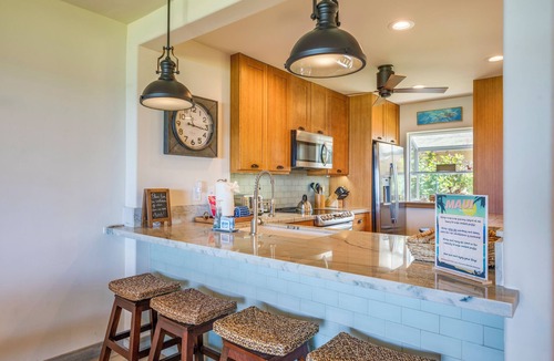 Downtown Lahaina Villa | Puamana Retreat by Gather: Oceanfront 3BR w/Lanai & Resort Amenities in Lahain