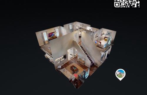 Cartersville House | Quiet 4BR Split-Level Near LakePoint & Hospital