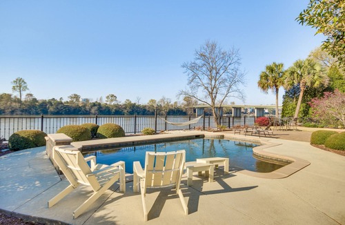 North Augusta House | Riverfront North Augusta Home w/Private Pool!