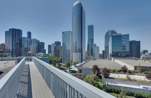 Downtown Seattle Apartment | Rooftop Deck, Views! Dtwn Hub 2 Mi to Lumen Field