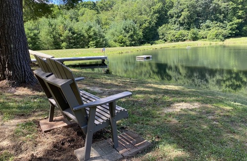 New Rumley Cabin | Rustic Cabin Retreat on 120 Acres with Private Lake, Wildlife, and Fireplace.