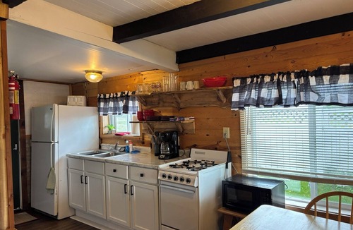 Kathio Township Resort | Rustic log cabin built in the 1900's! On Private Lake with Great Fishing.