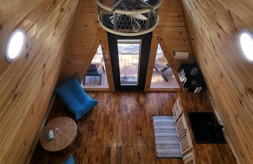 Scio Cabin | Rustic Tree A-Frame with Original Design by Tappan Lake in Ohio