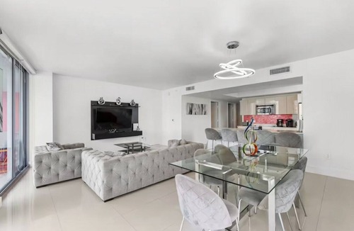Hallandale Beach Condo | Sleek & Spacious 3-BR Condo at Miami’s Beachwalk Resort - 25 min to FIFA!